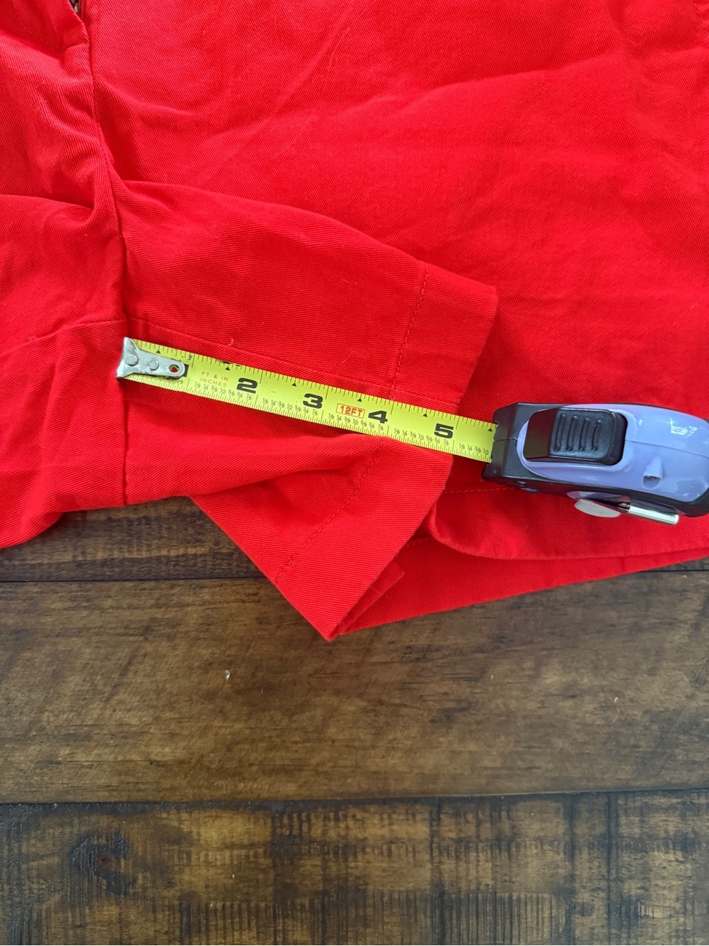 J. Crew Red Cotton Chino Shorts - Picture 4 of 4